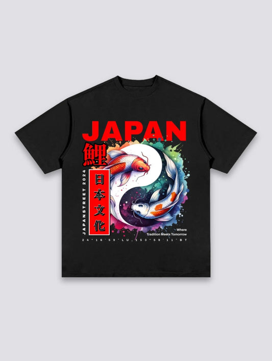 T-Shirt Carpe Japonaise - カーペ