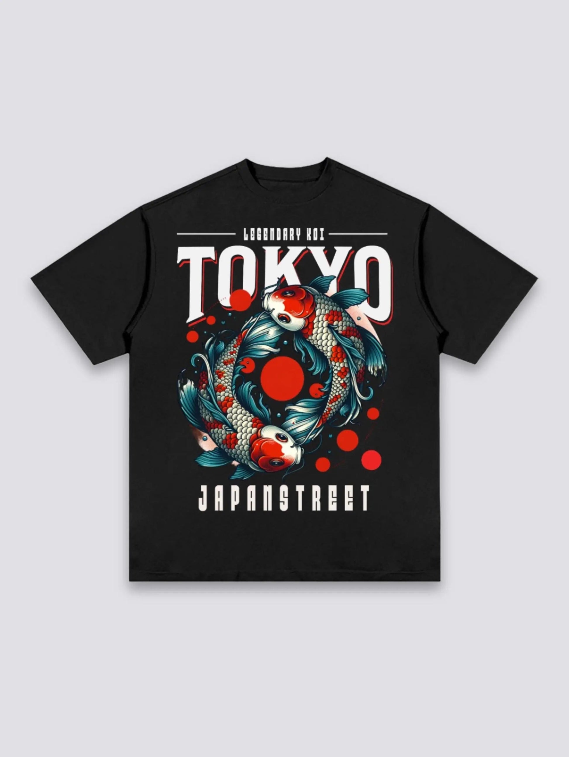 T-Shirt Carpe Koi - フィッシュ