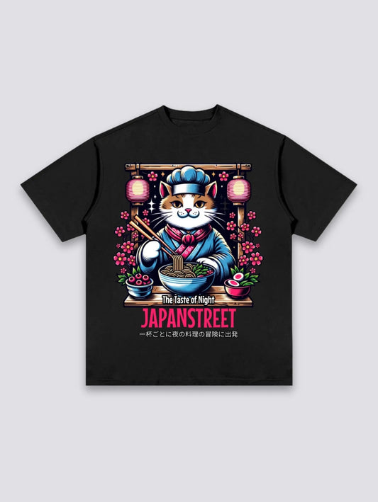 T-Shirt Chat Japonais - ねこ