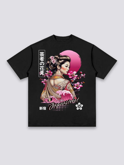 T-Shirt Japonais Femme - まいこ