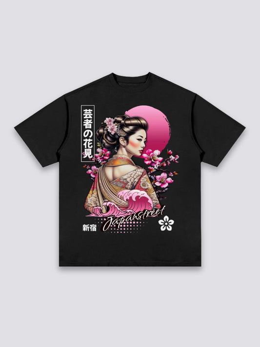 T-Shirt Japonais Femme - まいこ