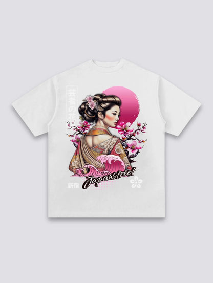 T-Shirt Japonais Femme - まいこ