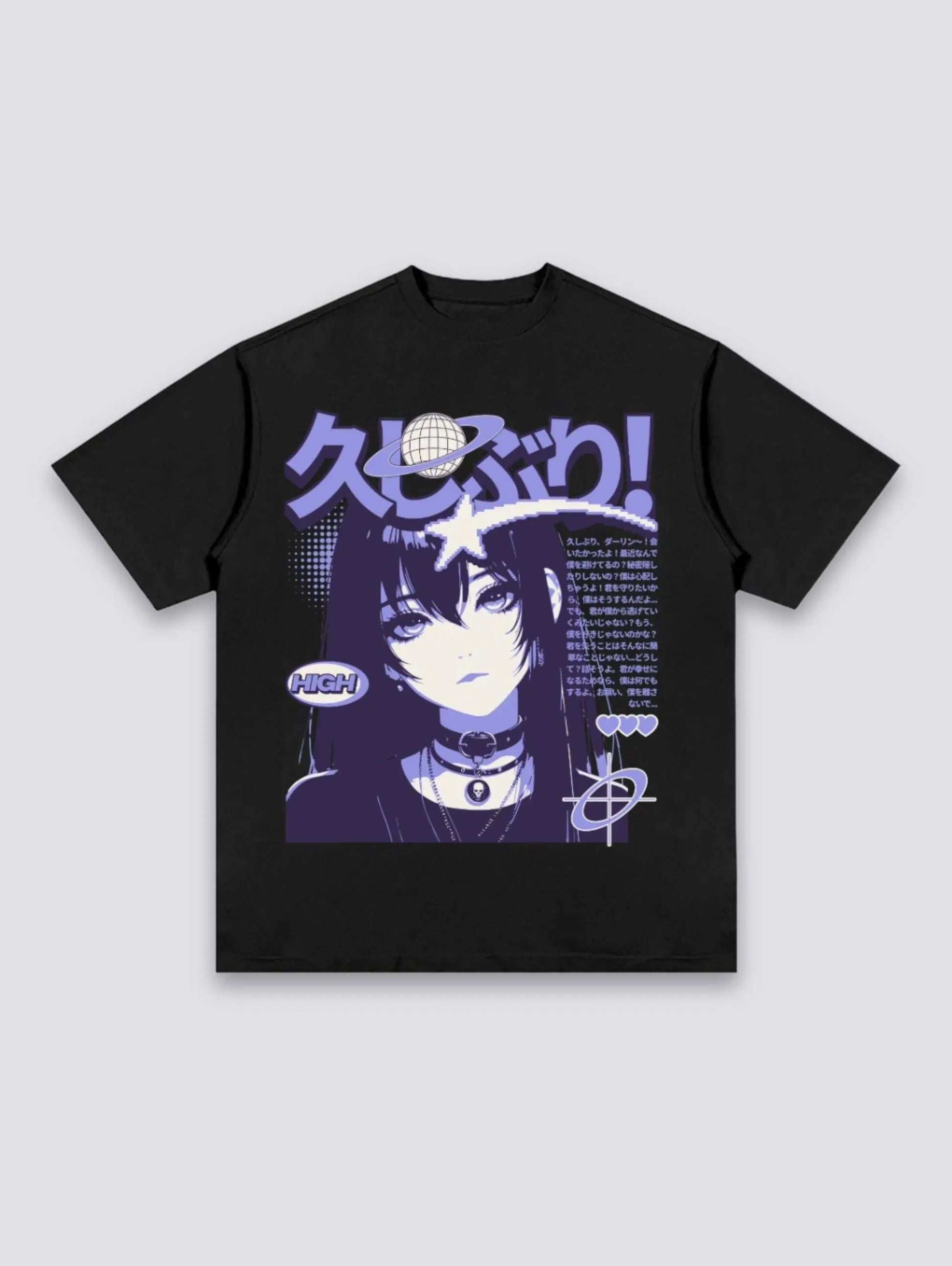 T-Shirt Manga Femme - コミック