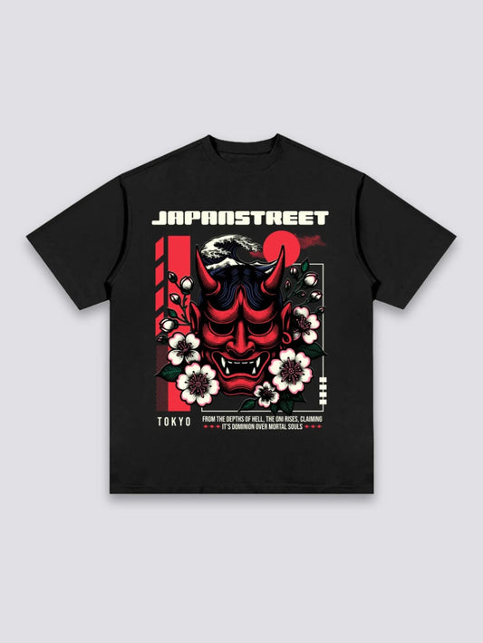 T-Shirt Oni Japonais - デーモン