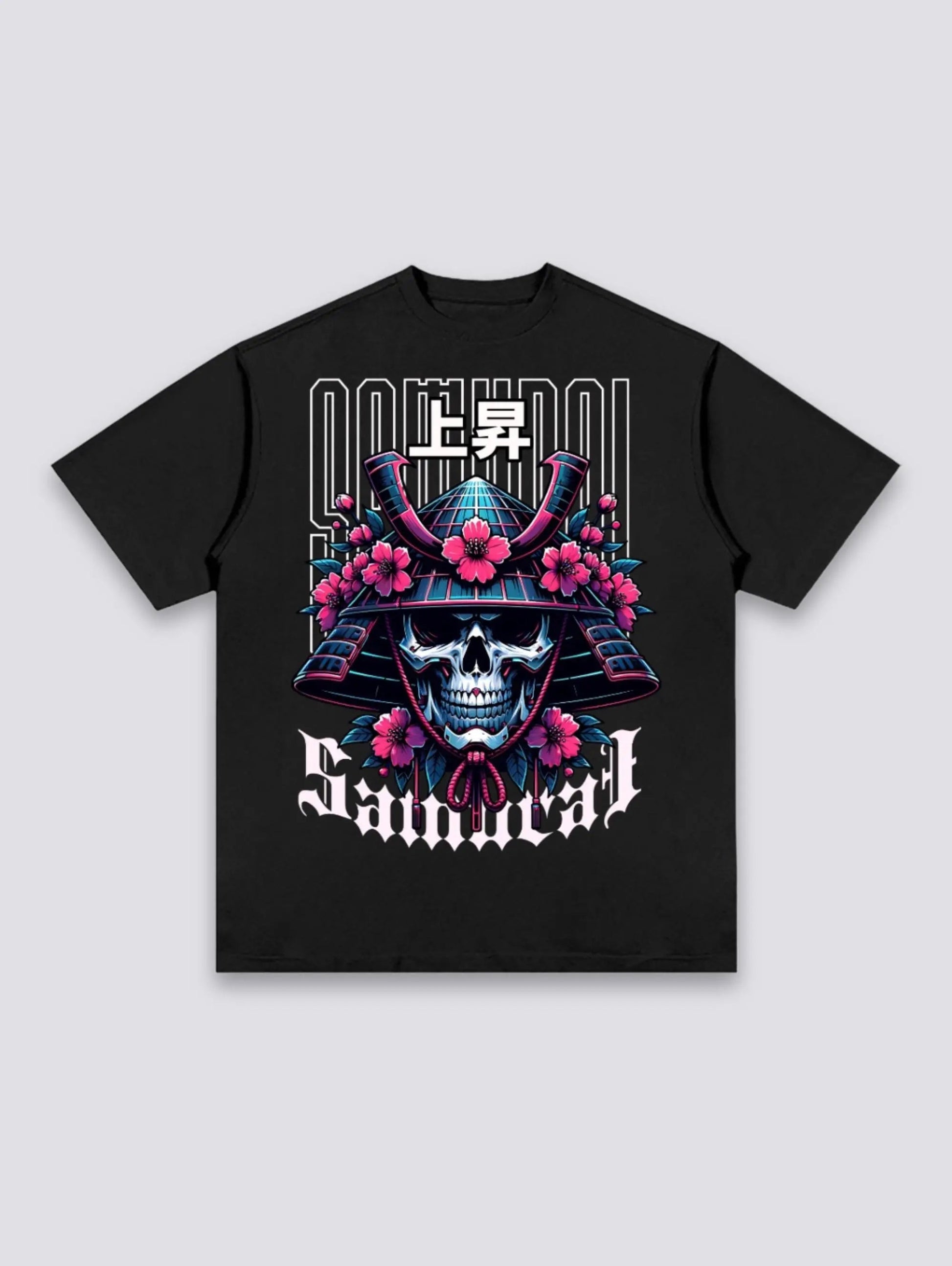 T-Shirt Samurai Cyberpunk - さむらい