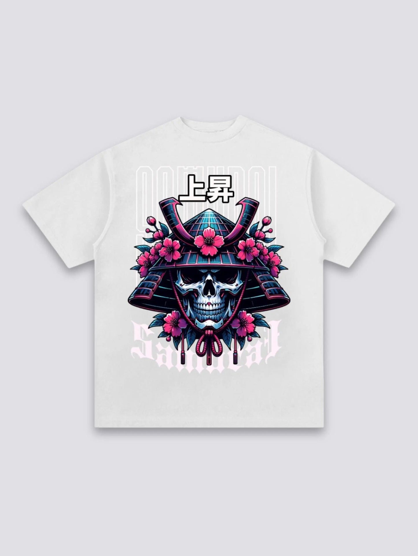 T-Shirt Samurai Cyberpunk - さむらい