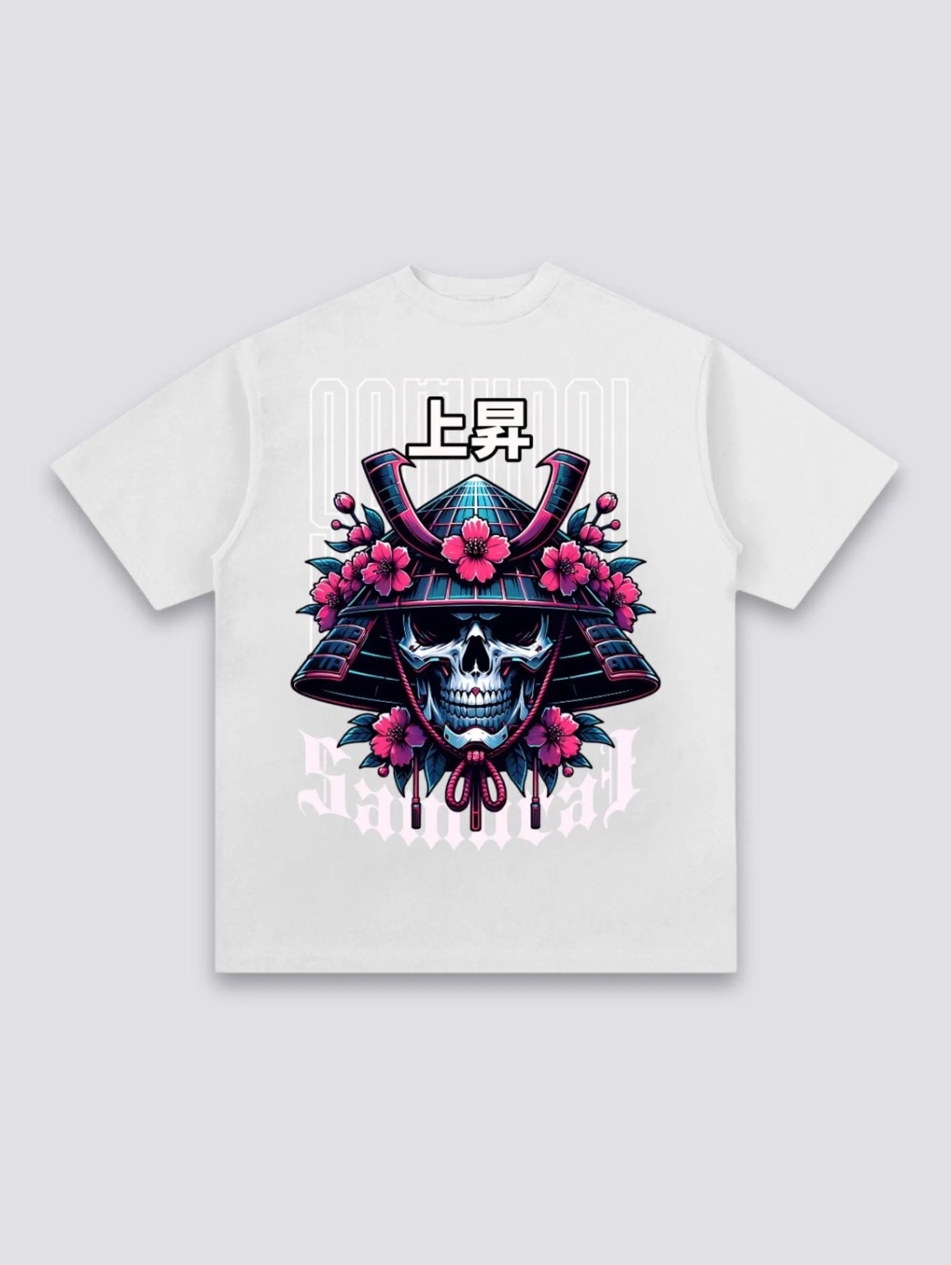 T-Shirt Samurai Cyberpunk - さむらい