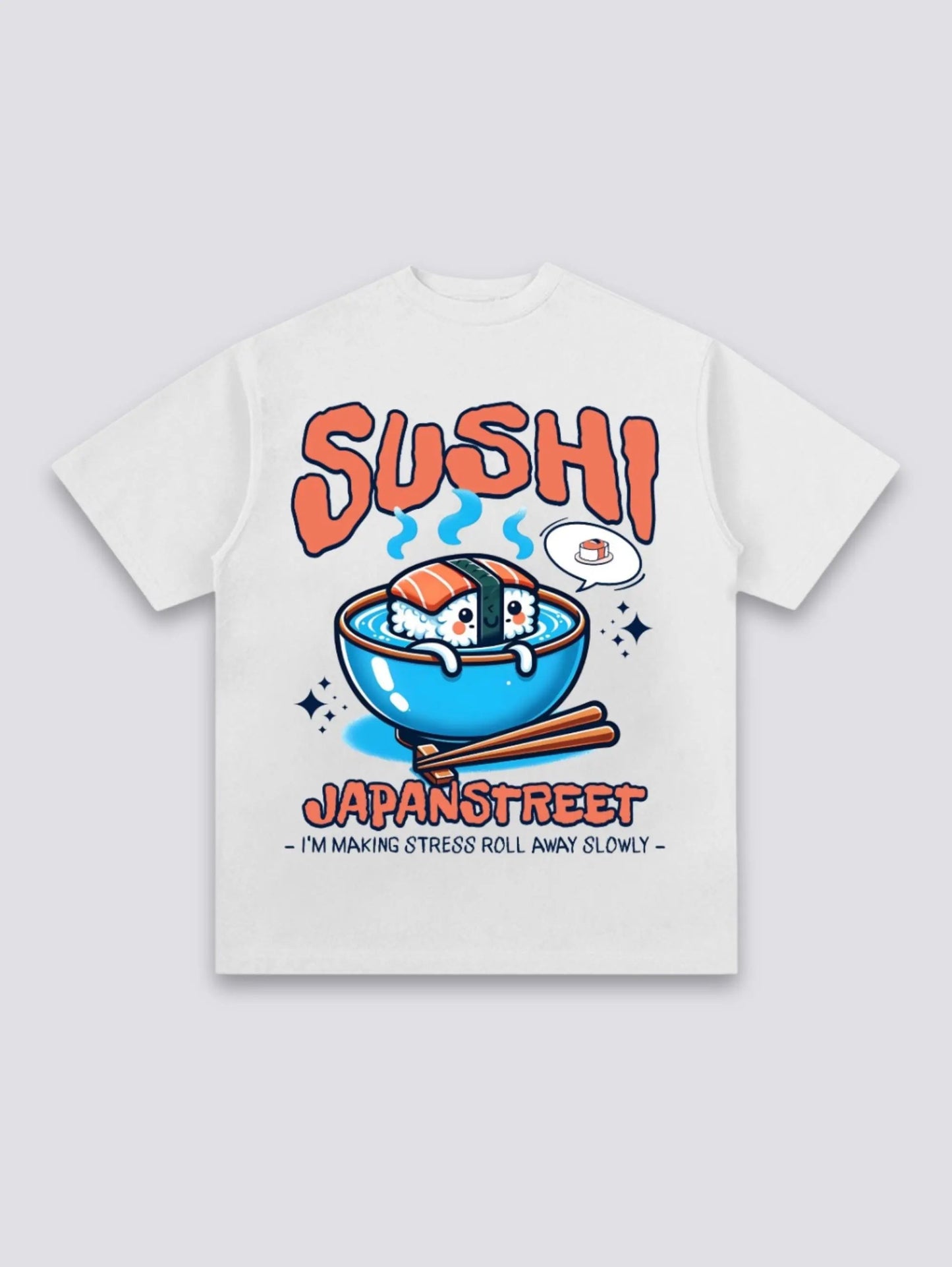 T-Shirt Sushi - サーモン寿司